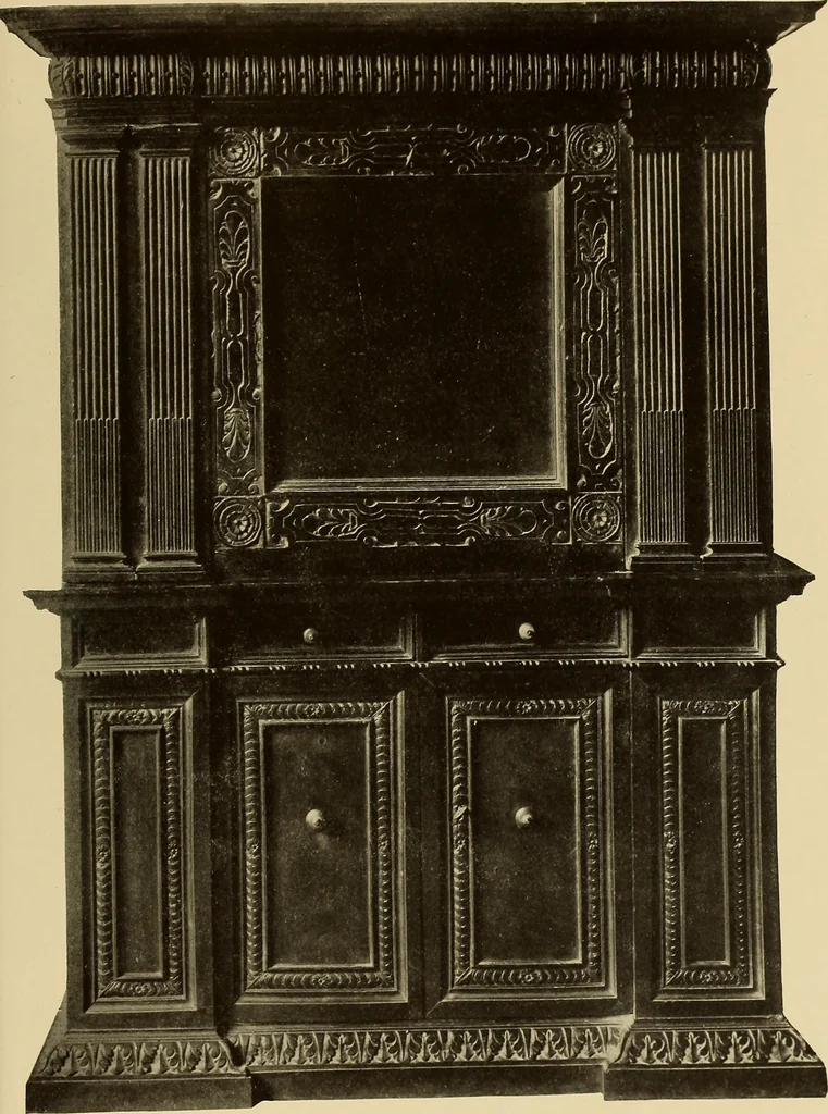 An illustration from Illustrated catalogue of the extraordinary collection of art treasures and antiquities acquired during the past year by Professore Commendatore Elia Volpi ... to be sold at unrestricted public sale at the American Art Galleries [on Monday, Tuesday and Wednesday afternoon, Dec. 17th, 18th and 19th, 1917], 1917, leaf 348