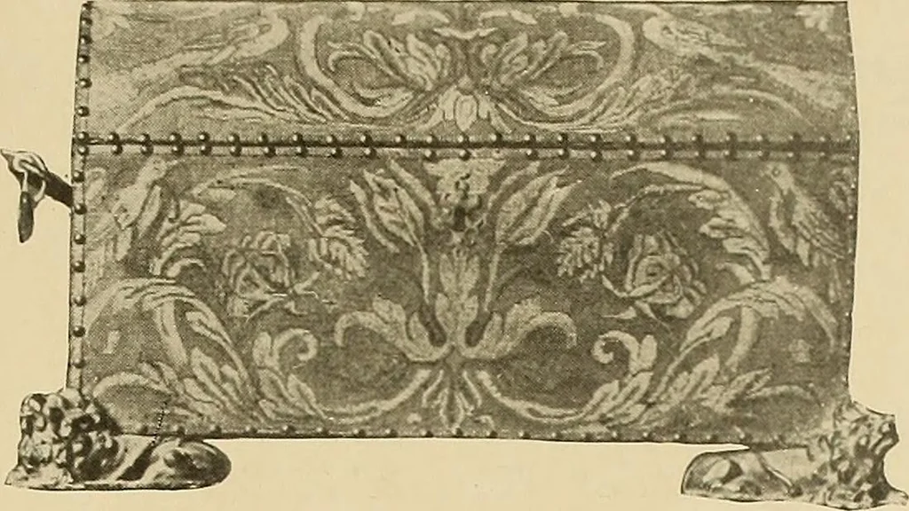 An illustration from Illustrated catalogue of the extraordinary collection of art treasures and antiquities acquired during the past year by Professore Commendatore Elia Volpi ... to be sold at unrestricted public sale at the American Art Galleries [on Monday, Tuesday and Wednesday afternoon, Dec. 17th, 18th and 19th, 1917], 1917, leaf 48