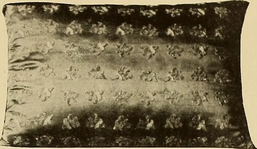 An illustration from Illustrated catalogue of the extraordinary collection of art treasures and antiquities acquired during the past year by Professore Commendatore Elia Volpi ... to be sold at unrestricted public sale at the American Art Galleries [on Monday, Tuesday and Wednesday afternoon, Dec. 17th, 18th and 19th, 1917], 1917, leaf 50
