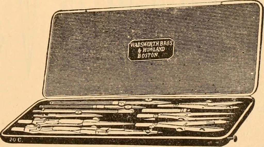 An illustration from Illustrated catalogue of Wadsworth, Howland & Co. : importers and dealers in artists' supplies and architects' and engineers' stationery., 1885, leaf 116