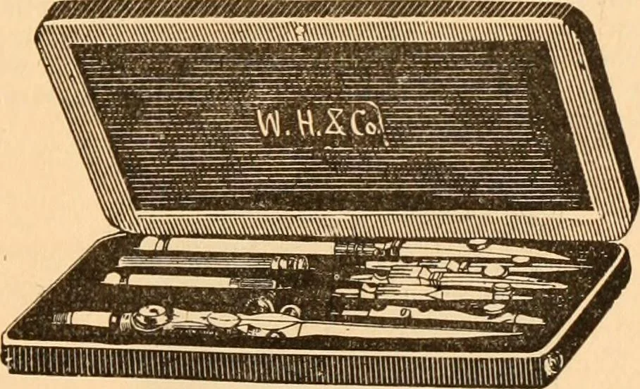 An illustration from Illustrated catalogue of Wadsworth, Howland & Co. : importers and dealers in artists' supplies and architects' and engineers' stationery., 1885, leaf 130