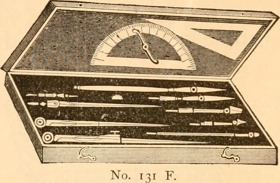 An illustration from Illustrated catalogue of Wadsworth, Howland & Co. : importers and dealers in artists' supplies and architects' and engineers' stationery., 1885, leaf 131
