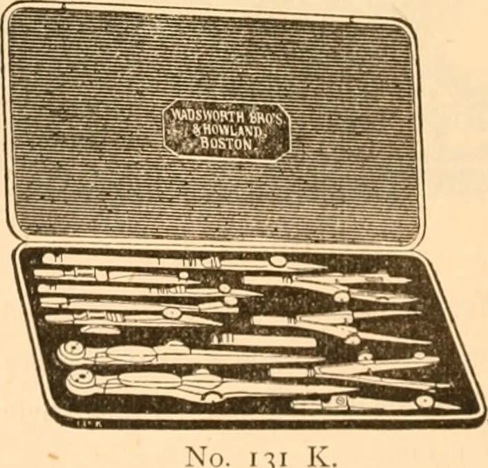 An illustration from Illustrated catalogue of Wadsworth, Howland & Co. : importers and dealers in artists' supplies and architects' and engineers' stationery., 1885, leaf 131