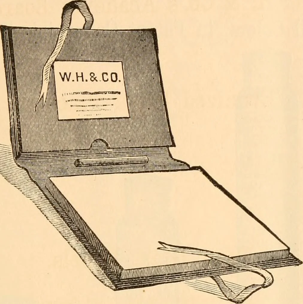An illustration from Illustrated catalogue of Wadsworth, Howland & Co. : importers and dealers in artists' supplies and architects' and engineers' stationery., 1885, leaf 16