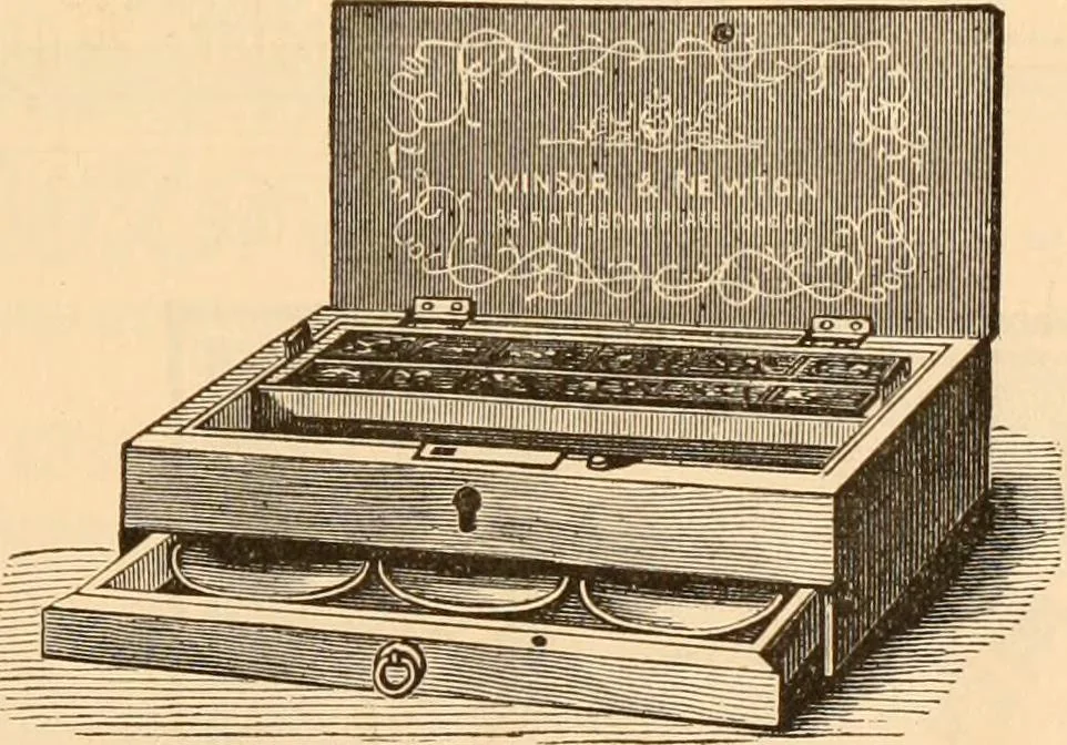 An illustration from Illustrated catalogue of Wadsworth, Howland & Co. : importers and dealers in artists' supplies and architects' and engineers' stationery., 1885, leaf 32