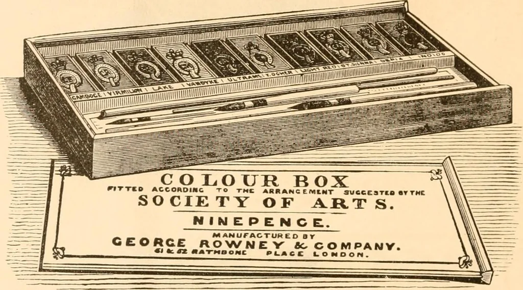 An illustration from Illustrated catalogue of Wadsworth, Howland & Co. : importers and dealers in artists' supplies and architects' and engineers' stationery., 1885, leaf 33