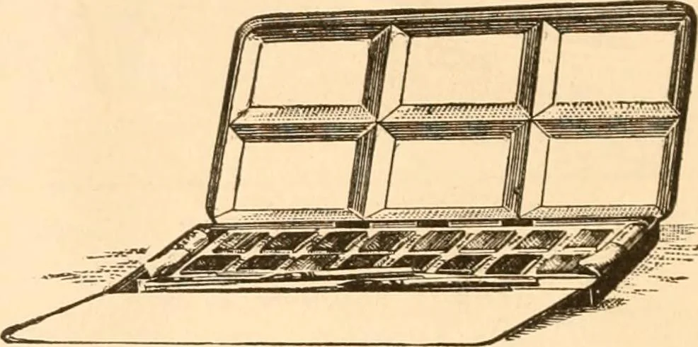 An illustration from Illustrated catalogue of Wadsworth, Howland & Co. : importers and dealers in artists' supplies and architects' and engineers' stationery., 1885, leaf 35