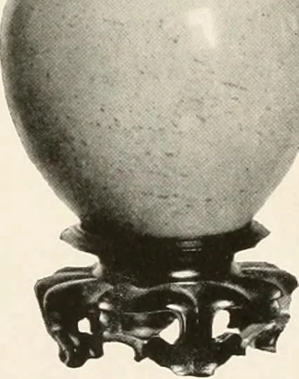 An illustration from Illustrated catalogue of the remarkable collection of ancient Chinese bronzes, beautiful old porcelains, amber and stone carvings, sumptuous eighteenth century brocades, interesting old paintings on glas and fine old carpets, rugs and furniture, from ancient palaces and temples of China comprising the private collection of a Chinese nobleman of Tien-Tsin, 1914, leaf 125