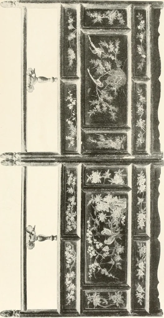 An illustration from Illustrated catalogue of the remarkable collection of ancient Chinese bronzes, beautiful old porcelains, amber and stone carvings, sumptuous eighteenth century brocades, interesting old paintings on glas and fine old carpets, rugs and furniture, from ancient palaces and temples of China comprising the private collection of a Chinese nobleman of Tien-Tsin, 1914, leaf 254