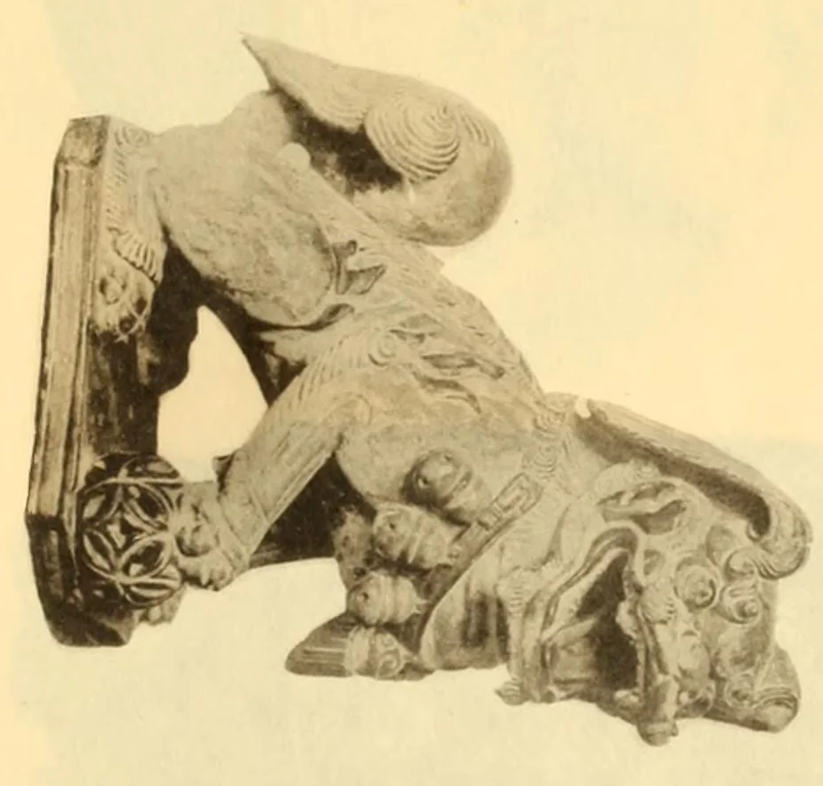 An illustration from Illustrated catalogue of an exhibition of oriental art treasures ; exhibited at the Yamanaka gallery, Boston, Mass., Dec., 1916, 1916, leaf 67