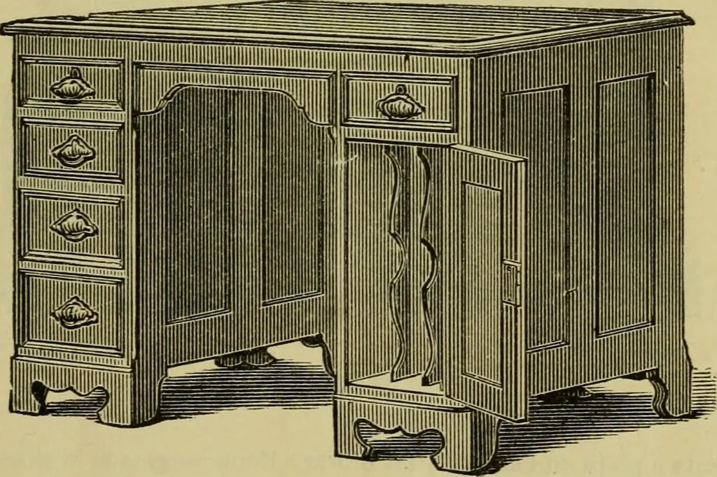 An illustration from Illustrated catalogue of office and library furniture., 1883, leaf 16