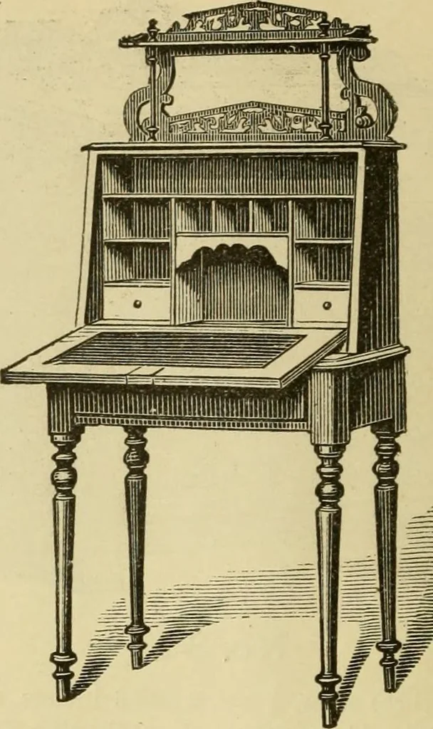 An illustration from Illustrated catalogue of office and library furniture., 1883, leaf 31