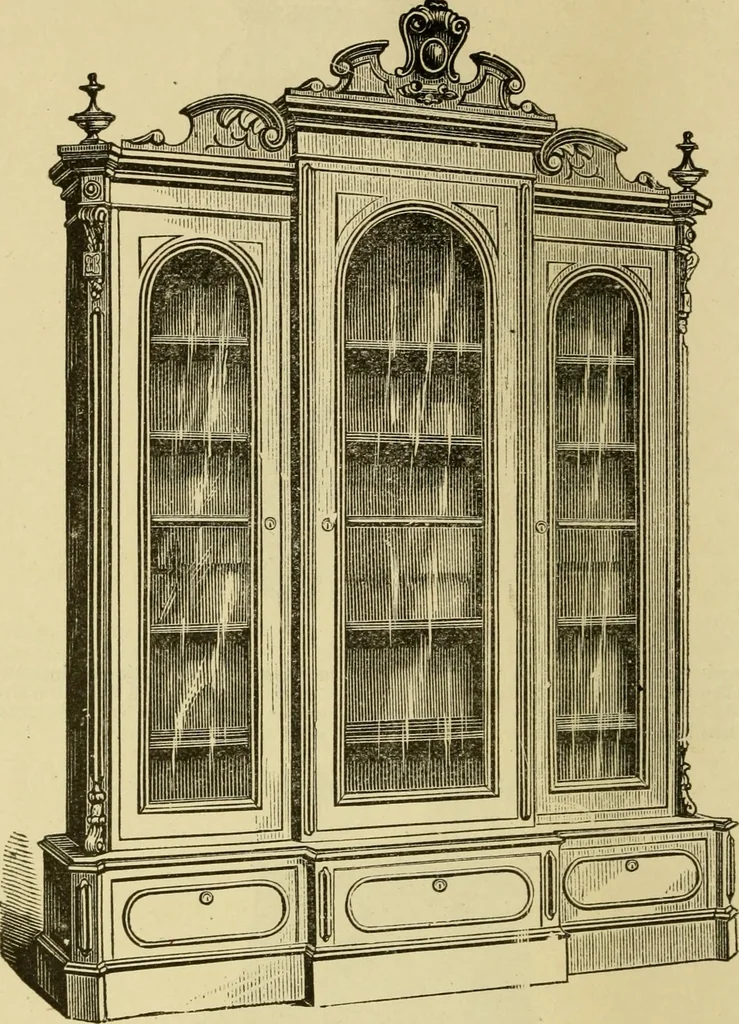 An illustration from Illustrated catalogue of office and library furniture., 1883, leaf 33