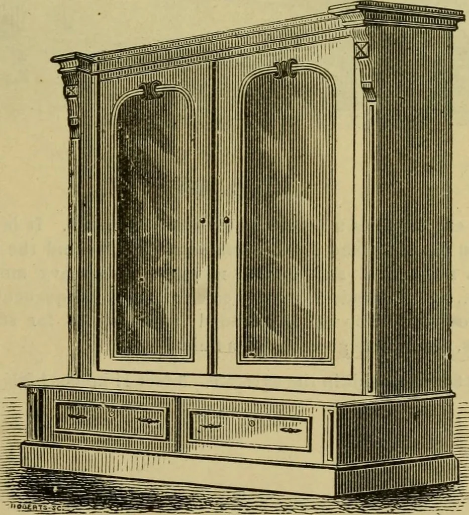 An illustration from Illustrated catalogue of office and library furniture., 1883, leaf 38