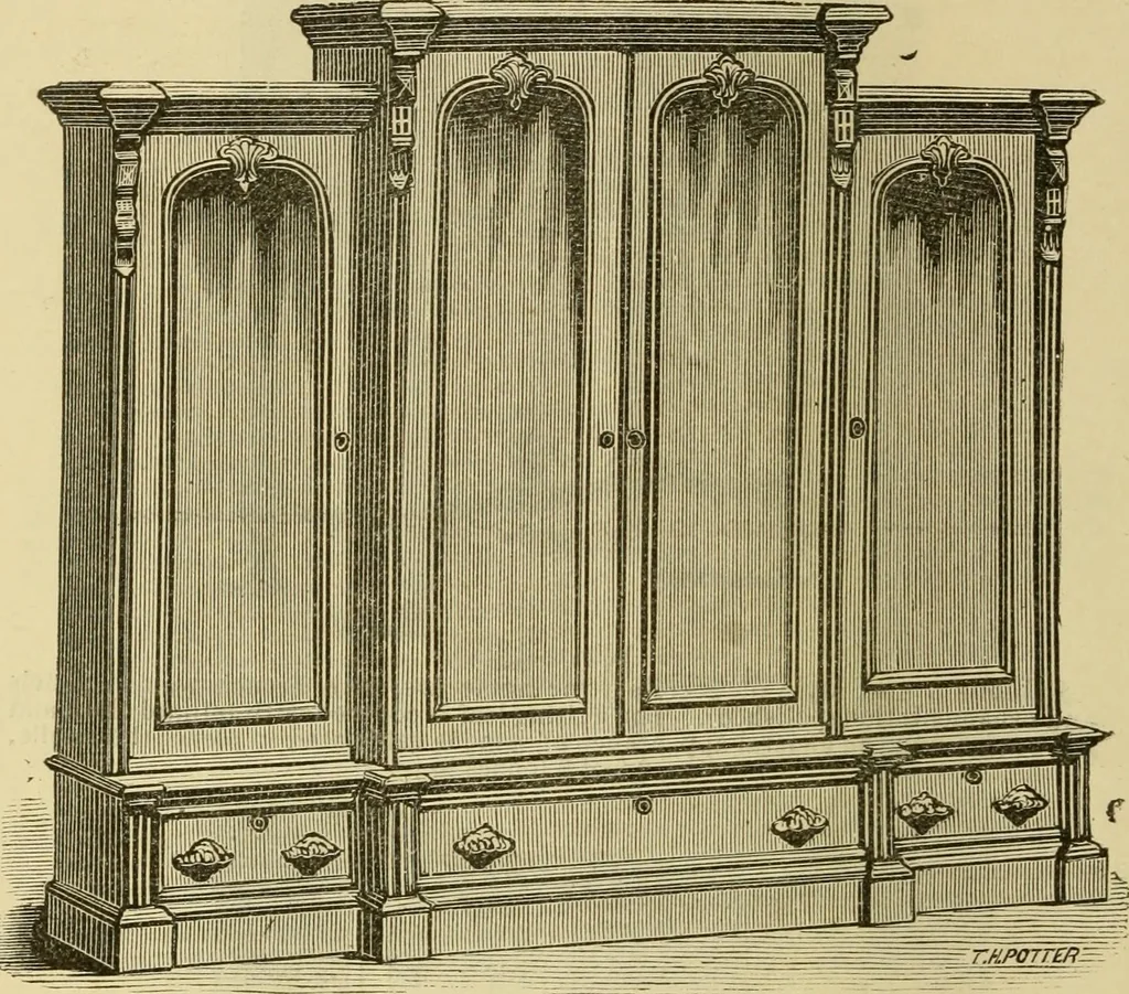 An illustration from Illustrated catalogue of office and library furniture., 1883, leaf 39