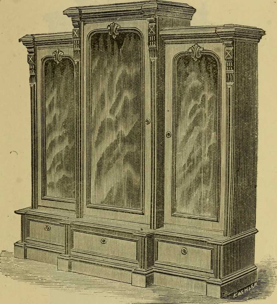 An illustration from Illustrated catalogue of office and library furniture., 1883, leaf 40