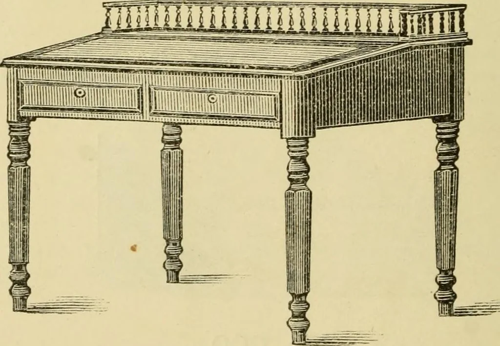 An illustration from Illustrated catalogue of office and library furniture., 1883, leaf 5