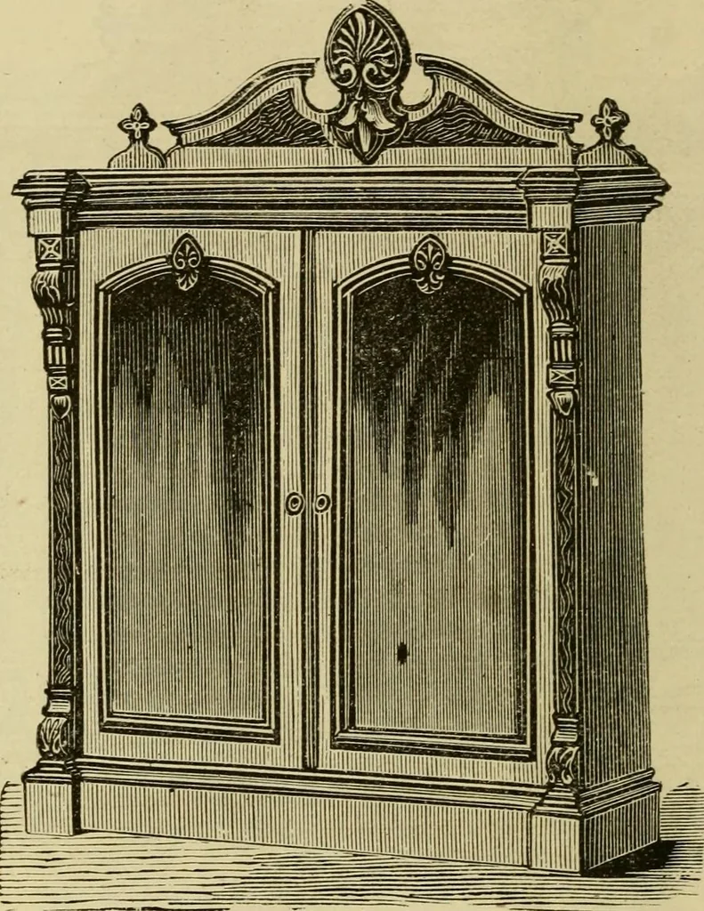 An illustration from Illustrated catalogue of office and library furniture., 1883, leaf 63
