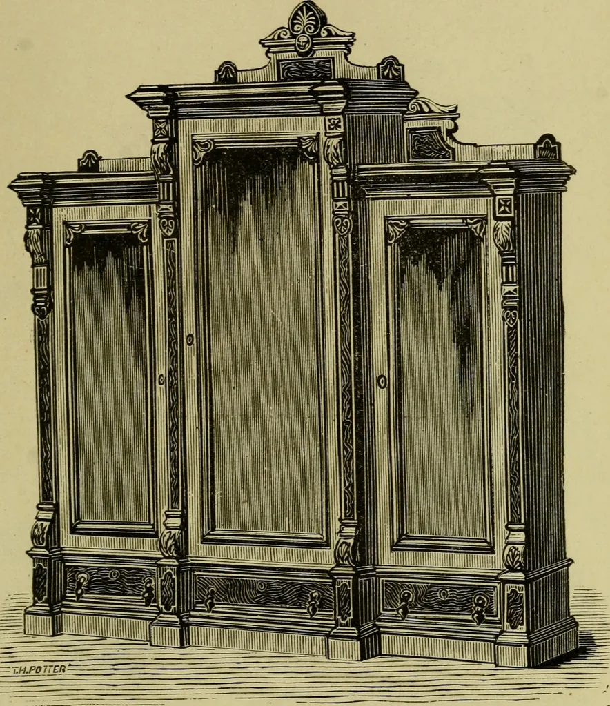 An illustration from Illustrated catalogue of office and library furniture., 1883, leaf 64