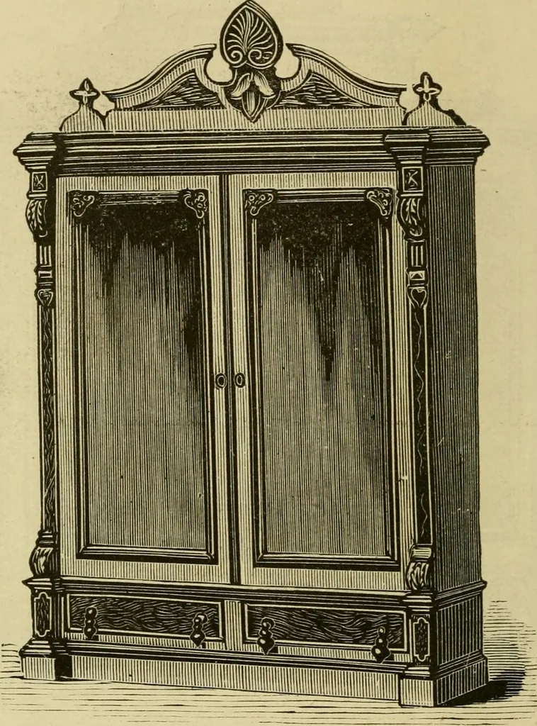 An illustration from Illustrated catalogue of office and library furniture., 1883, leaf 65