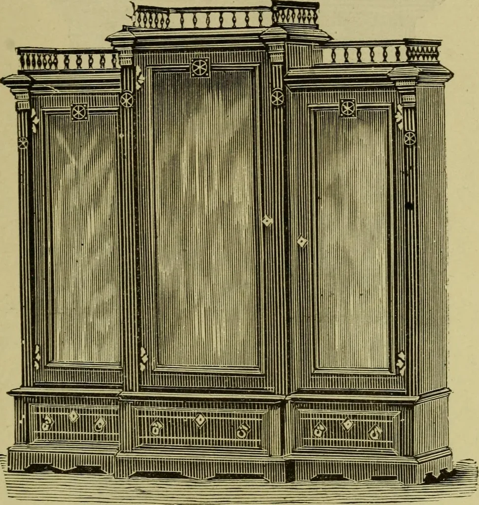 An illustration from Illustrated catalogue of office and library furniture., 1883, leaf 70