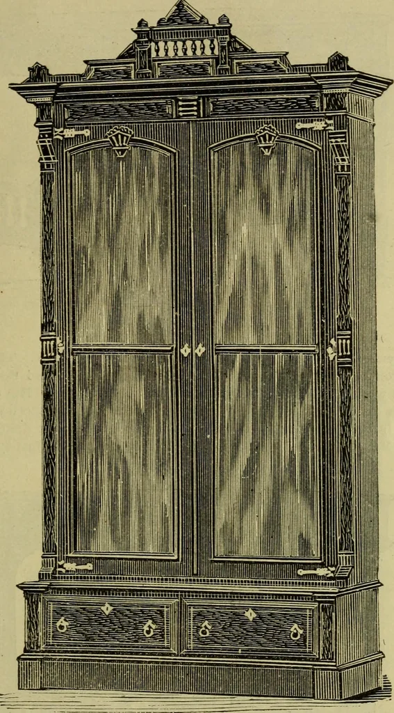 An illustration from Illustrated catalogue of office and library furniture., 1883, leaf 72