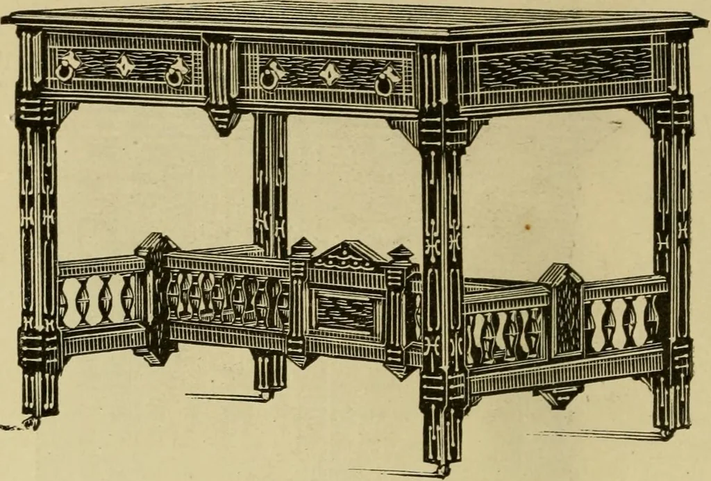 An illustration from Illustrated catalogue of office and library furniture., 1883, leaf 73