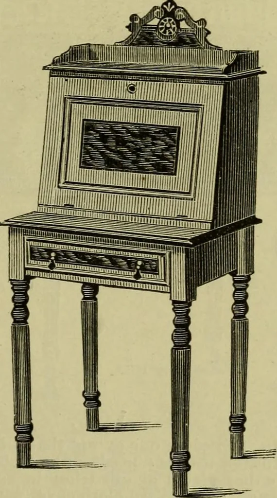 An illustration from Illustrated catalogue of office and library furniture., 1883, leaf 76
