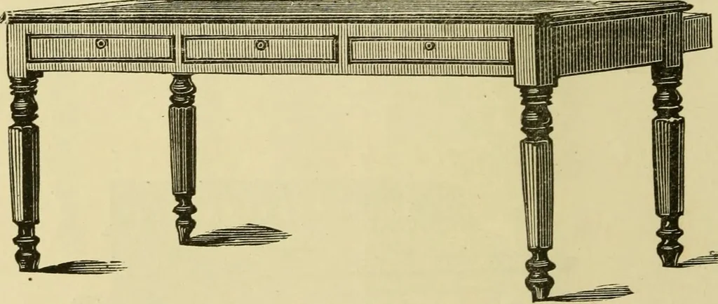 An illustration from Illustrated catalogue of office and library furniture., 1883, leaf 9