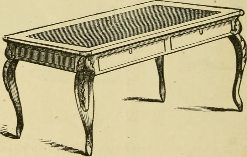 An illustration from Illustrated catalogue of office and library furniture., 1883, leaf 9