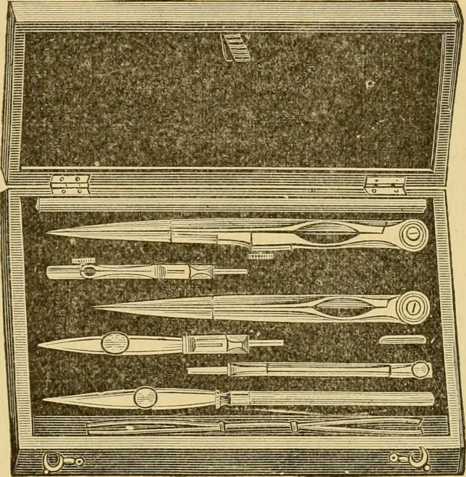 An illustration from Illustrated catalogue and price list of artists' materials, gold paint, bronze powders, metallics, metal leaf, &c. : colors and materials for china and glass painting ; colors and materials for oil, water color & pastel painting and drawing, &c., 1894, leaf 136