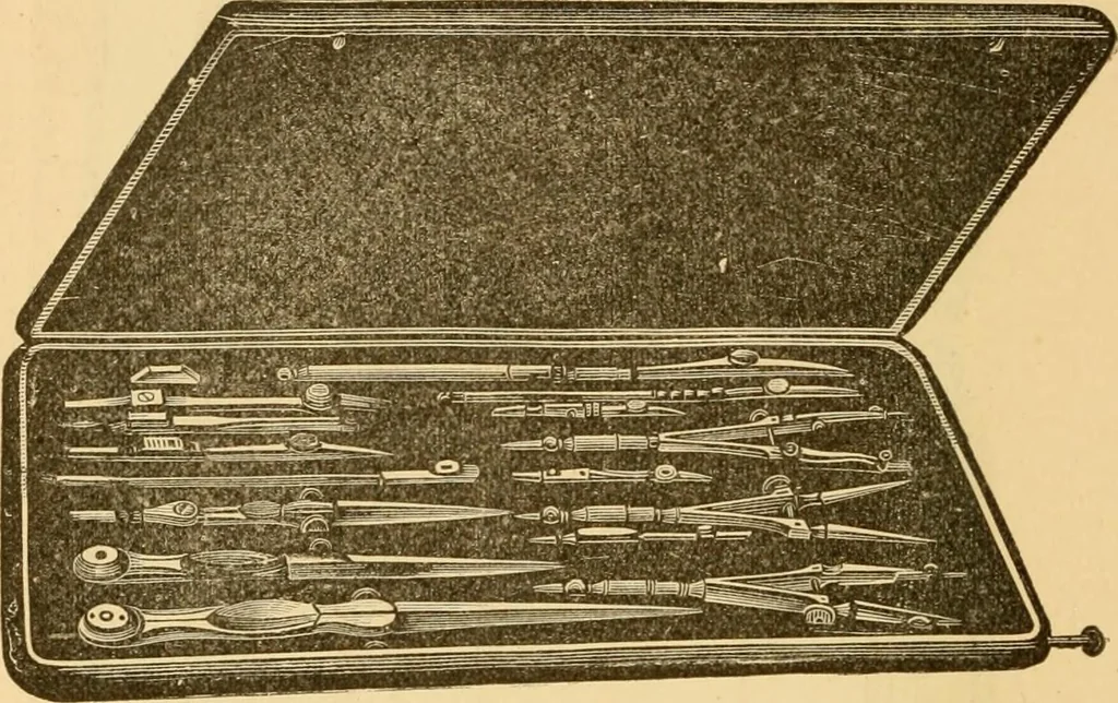 An illustration from Illustrated catalogue and price list of artists' materials, gold paint, bronze powders, metallics, metal leaf, &c. : colors and materials for china and glass painting ; colors and materials for oil, water color & pastel painting and drawing, &c., 1894, leaf 139