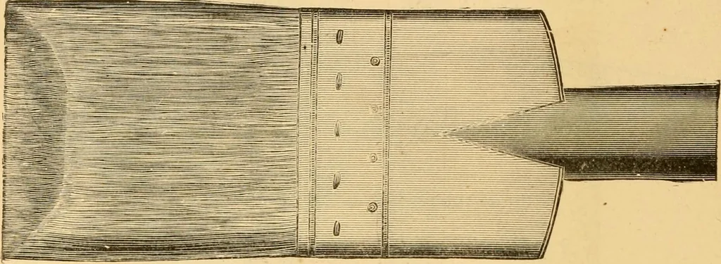 An illustration from Illustrated catalogue and price list of artists' materials, gold paint, bronze powders, metallics, metal leaf, &c. : colors and materials for china and glass painting ; colors and materials for oil, water color & pastel painting and drawing, &c., 1894, leaf 167
