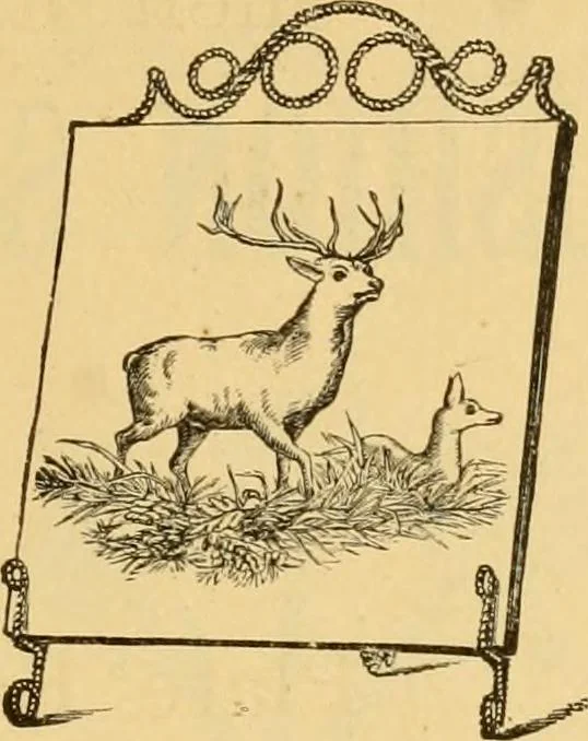 An illustration from Illustrated catalogue and price list of artists' materials, gold paint, bronze powders, metallics, metal leaf, &c. : colors and materials for china and glass painting ; colors and materials for oil, water color & pastel painting and drawing, &c., 1894, leaf 180