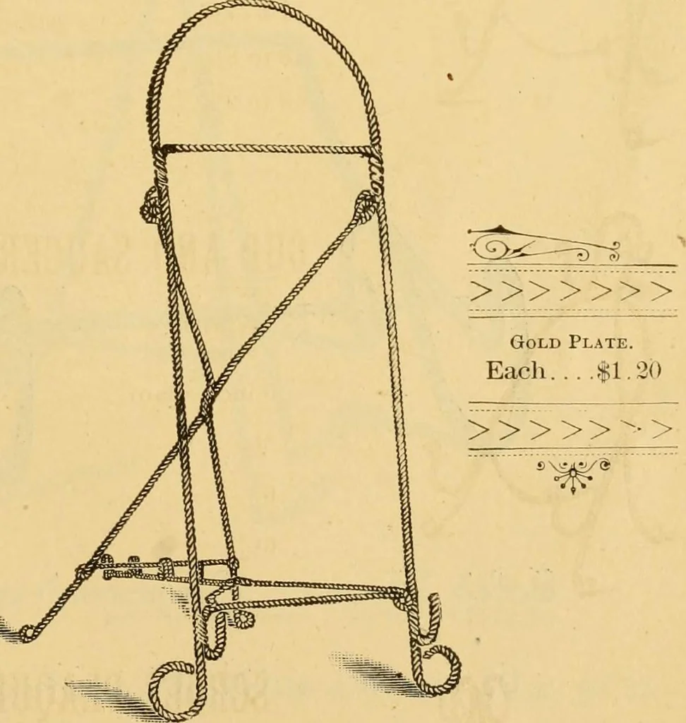 An illustration from Illustrated catalogue and price list of artists' materials, gold paint, bronze powders, metallics, metal leaf, &c. : colors and materials for china and glass painting ; colors and materials for oil, water color & pastel painting and drawing, &c., 1894, leaf 180