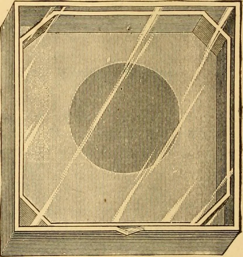 An illustration from Illustrated catalogue and price list of artists' materials, gold paint, bronze powders, metallics, metal leaf, &c. : colors and materials for china and glass painting ; colors and materials for oil, water color & pastel painting and drawing, &c., 1894, leaf 35