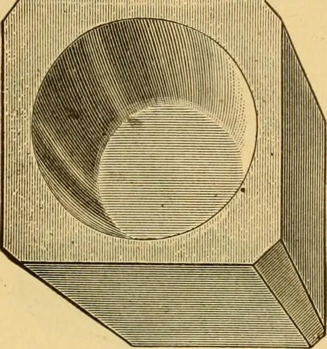 An illustration from Illustrated catalogue and price list of artists' materials, gold paint, bronze powders, metallics, metal leaf, &c. : colors and materials for china and glass painting ; colors and materials for oil, water color & pastel painting and drawing, &c., 1894, leaf 44