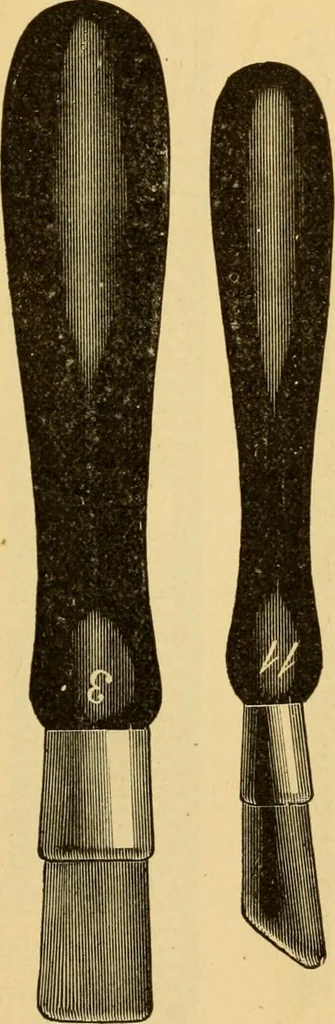 An illustration from Illustrated catalogue and price list of artists' materials, gold paint, bronze powders, metallics, metal leaf, &c. : colors and materials for china and glass painting ; colors and materials for oil, water color & pastel painting and drawing, &c., 1894, leaf 62