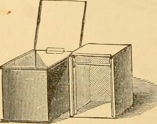 An illustration from Illustrated catalogue and price list of artists' materials, gold paint, bronze powders, metallics, metal leaf, &c. : colors and materials for china and glass painting ; colors and materials for oil, water color & pastel painting and drawing, &c., 1894, leaf 77