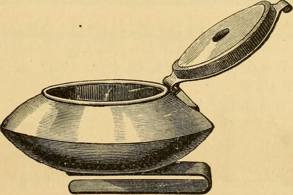 An illustration from Illustrated catalogue and price list of artists' materials, gold paint, bronze powders, metallics, metal leaf, &c. : colors and materials for china and glass painting ; colors and materials for oil, water color & pastel painting and drawing, &c., 1894, leaf 78