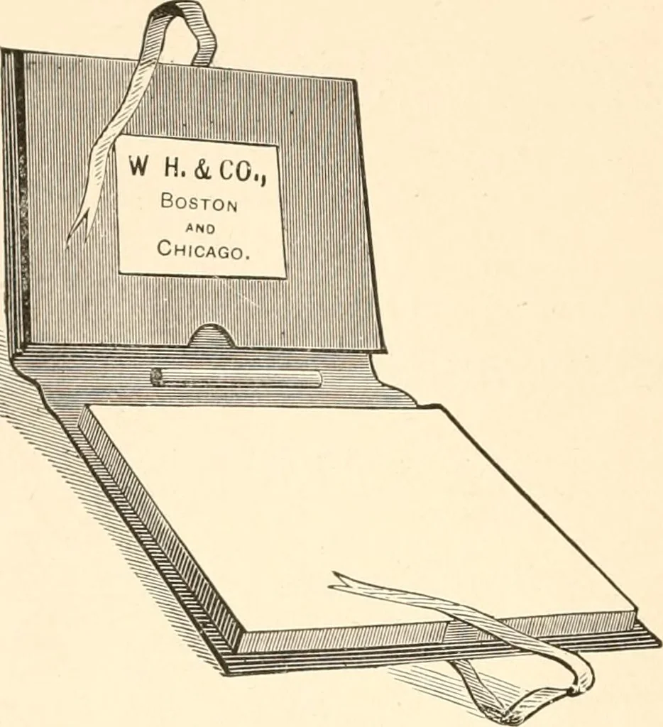 An illustration from Illustrated catalogue of Wadsworth, Howland & Co. : importers and dealers in artists' supplies and architects' and drafting materials., 1895, leaf 119