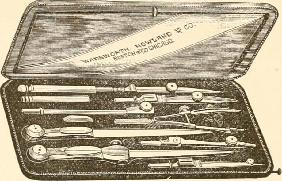 An illustration from Illustrated catalogue of Wadsworth, Howland & Co. : importers and dealers in artists' supplies and architects' and drafting materials., 1895, leaf 139