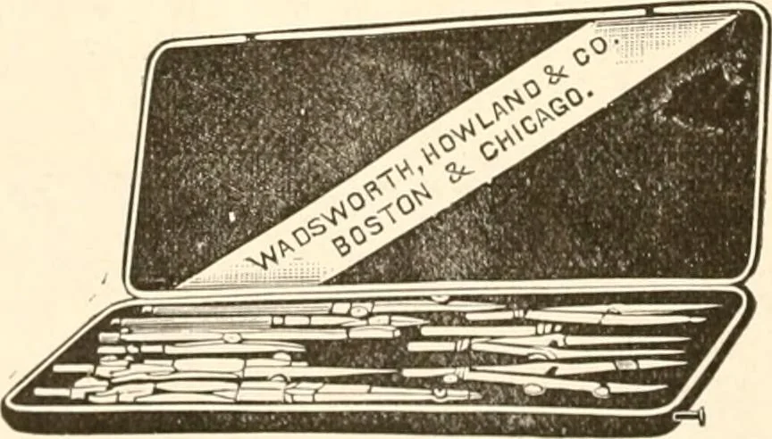 An illustration from Illustrated catalogue of Wadsworth, Howland & Co. : importers and dealers in artists' supplies and architects' and drafting materials., 1895, leaf 139