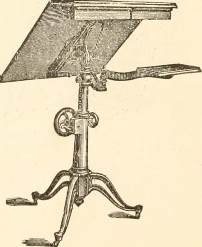An illustration from Illustrated catalogue of Wadsworth, Howland & Co. : importers and dealers in artists' supplies and architects' and drafting materials., 1895, leaf 153