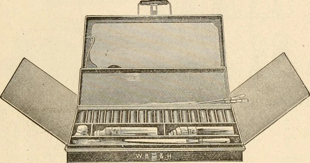 An illustration from Illustrated catalogue of Wadsworth, Howland & Co. : importers and dealers in artists' supplies and architects' and drafting materials., 1895, leaf 30