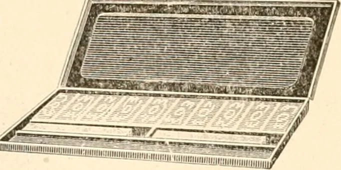 An illustration from Illustrated catalogue of Wadsworth, Howland & Co. : importers and dealers in artists' supplies and architects' and drafting materials., 1895, leaf 51