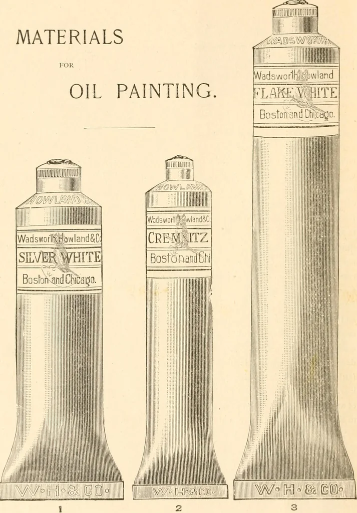 An illustration from Illustrated catalogue of Wadsworth, Howland & Co. : importers and dealers in artists' supplies and architects' and drafting materials., 1895, leaf 7