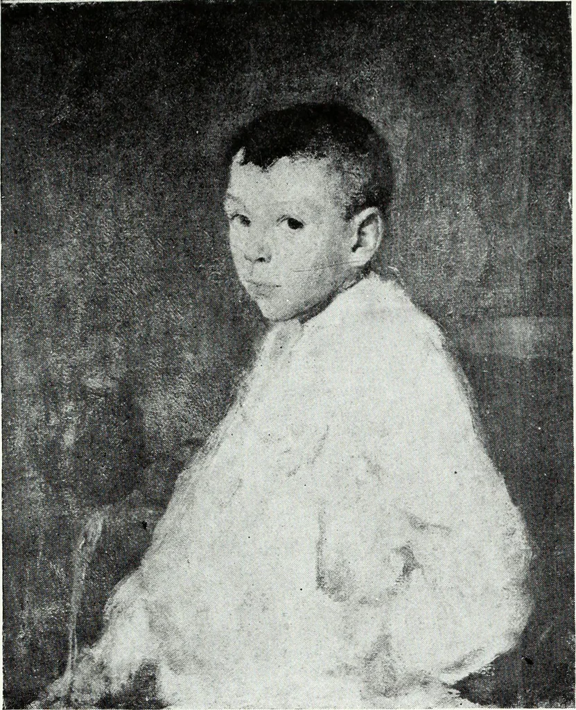 An illustration from Illustrated catalogue of valuable old and modern paintings of artistic distinction .., 1921, leaf 106