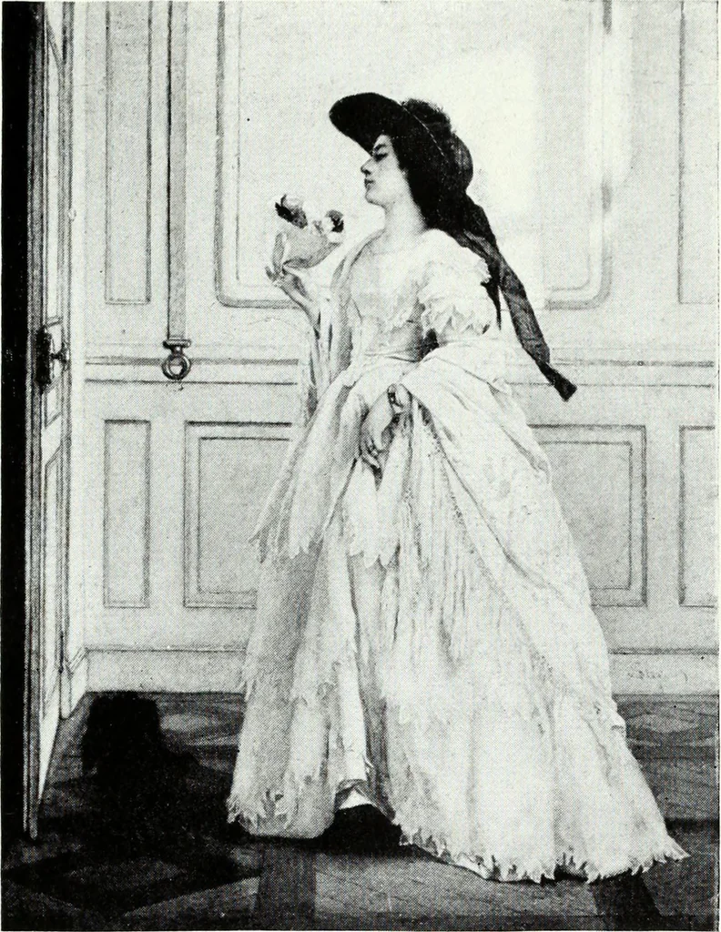 An illustration from Illustrated catalogue of valuable old and modern paintings of artistic distinction .., 1921, leaf 110
