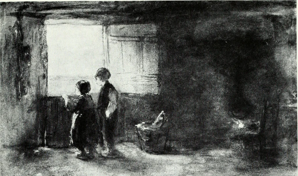 An illustration from Illustrated catalogue of valuable old and modern paintings of artistic distinction .., 1921, leaf 112